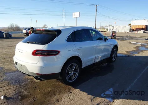 2017 Porsche Macan S из США, поврежденный, VIN WP1AB2A54HLB20137